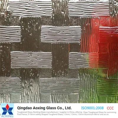 Perfect Performance Colored Float Wire Pattern Glass